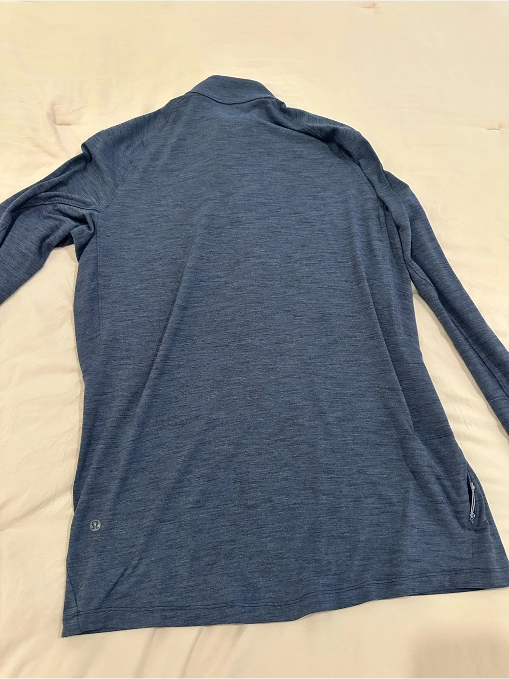 lululemon athletica Men's Half-Zip Sweater Jacket - Slate Blue